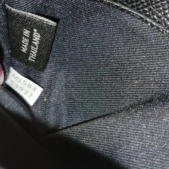 Coach F53937 Double Zip Wallet Signature Coated Canvas Black Brown - Picture 16 of 16